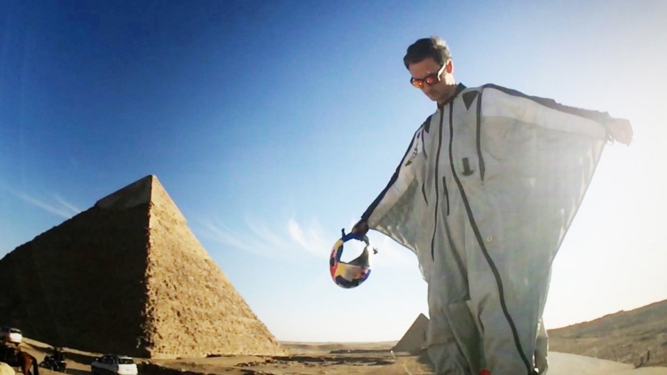 Wingsuit Flying Over Pyramids: Red Bull Leap of Wonder