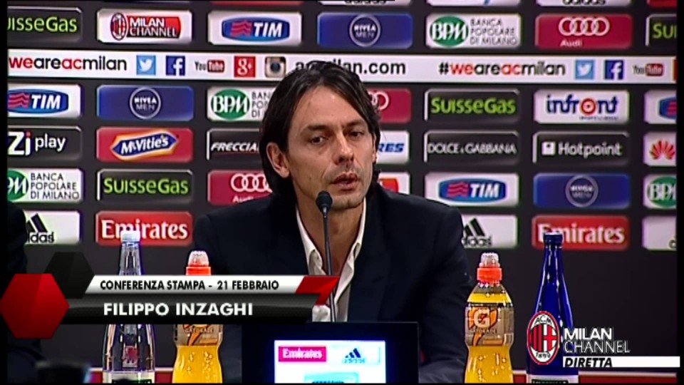 Inzaghi: “Col Cesena mi aspetto la partita della svolta” | AC Milan Official