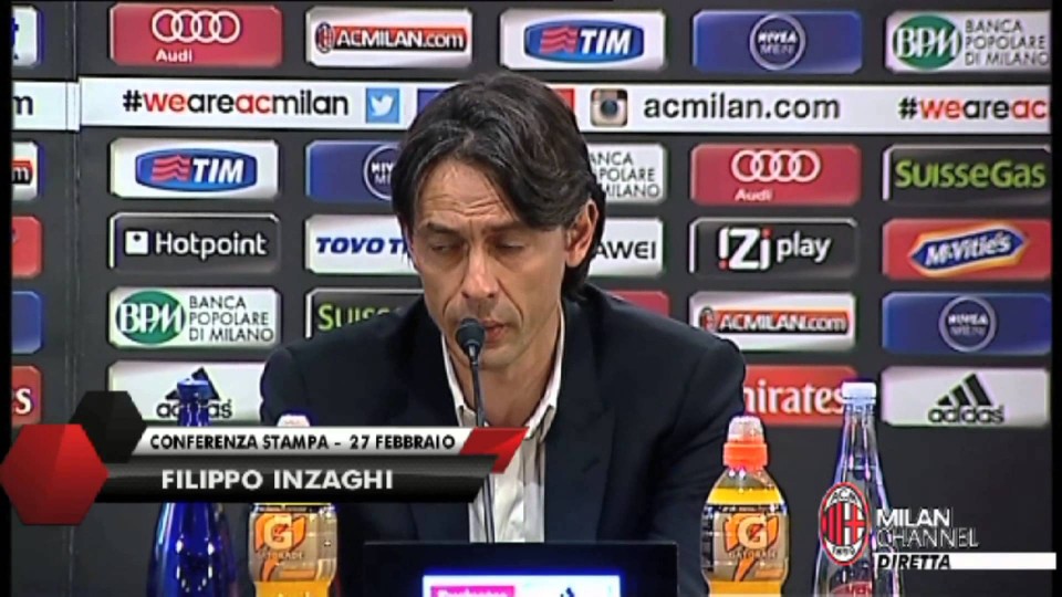 Inzaghi: “Non esiste nessun caso Cerci” | AC Milan Official