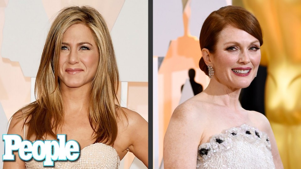 Jennifer Aniston & Julianne Moore – Relive the Oscars Red Carpet in 90 Seconds | PEOPLE