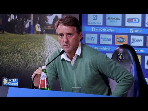 Live! Conferenza stampa Roberto Mancini prima di Napoli-Inter 3.2.2015 h:13:30CET