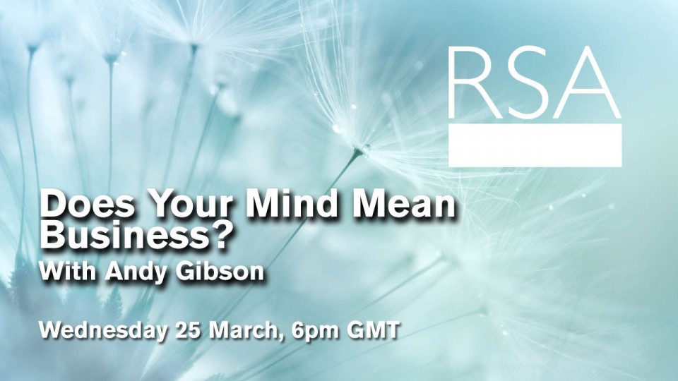 LIVE EVENT: Does Your Mind Mean Business?