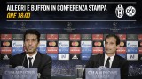 LIVE: Pressekonferenz mit Allegri und Buffon vorm Spiel Juventus gegen Borussia Dortmund
