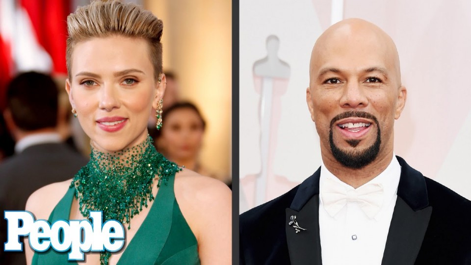 Scarlett Johansson, Common and Eddie Redmayne on the Oscars Red Carpet | PEOPLE