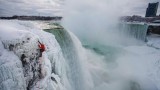 Will Gadd Ice Climbs Frozen Niagara Falls