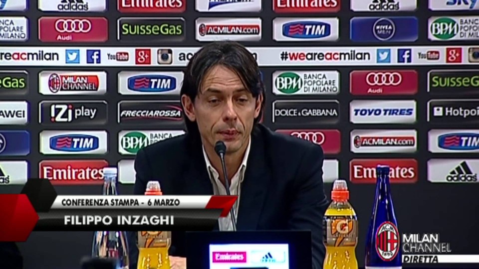 Inzaghi: “Abbiamo ancora tempo per svoltare” | AC Milan Official